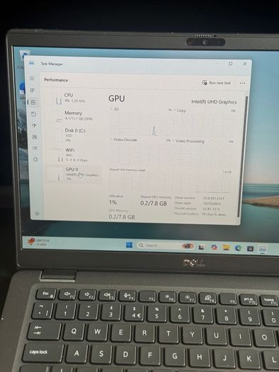 Dell Latitude 7310 Laptop i5/16GB/256SSD/FHDp