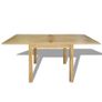 Extendable Table Oak 170x85x75 cm Image 4