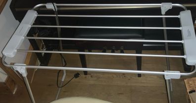 6 Bar Heated Clothes Airer