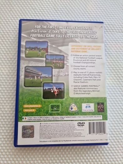 Gaelic Games Football PlayStation2 Ps2 Games Original