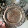 Vintage, mid century Pewter brass metal bundle photography props still life Image 6