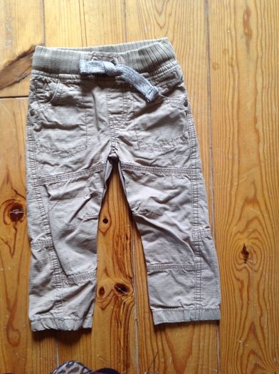 Lightweight Ribbed Waist Trousers Age 18-24 Months