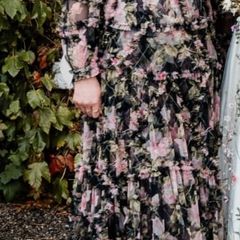 Needle + Thread - English Rose Diamond Ruffle Gown (UK 14)