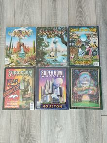 NFL Super Bowl Programs