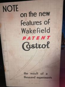 Features of Wakefield Patent Castrol
