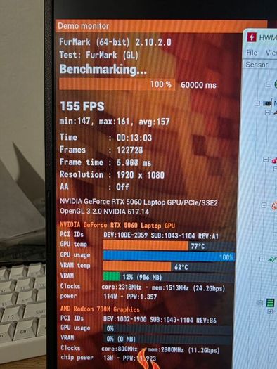 Asus Tuf Gaming A16 Fa608um | Ryzen 7 260 | Rtx 5060 8gb | 32gb Ddr5 5600mhz | 1tb Crucial T500 Ssd | 16" Wuxga Gaming Laptop