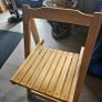 folding table and 4 chairs Image 2