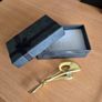 Vintage French Gold Tone Brooch Image 3