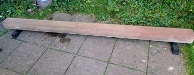 practice balance beam gymnastics