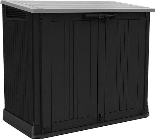 Nova Outdoor Garden Storage Shed, 32 x 71.5 x 113.5 cm