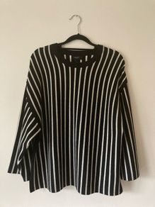 Stripped designer jumper