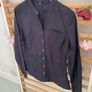shirt Tommy Hilfiger size us 8 uk 12 navy grandfather collar Image 10