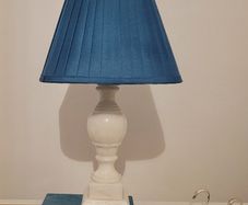 Vintage marble lamp