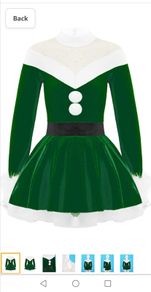 Girls Christmas dress/costume NEW age5-7