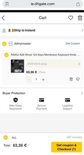 Raiku K26  keyboard