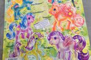 Backcard for Sparkle Ponies HTF MLP G1 1988