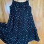 Girl's Black & White Polka Dot Summer Dress | Size 3-4 yrs Image 4