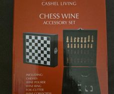 cashel living chess wine gift set