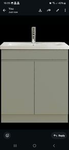 Deann 500 floor standing unit and basin