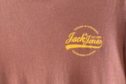 Jack &amp; Jones T-shirt Size Small (small Adult)  In Excellent Condition.  Colour Minky Muted Light Plum