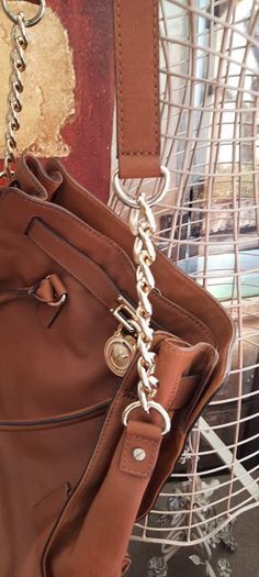 Michael Kors Large Leather Hamilton