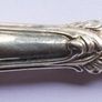 Victorian Fruit Fork Silver Jacobs Shell Ornament Monogram JG Circa 1880 Fork 13,9g Image 3