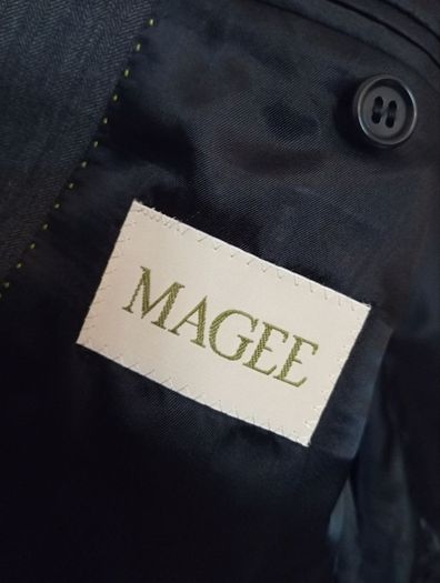 Magee 1866 Men's  Suit Jacket & Trousers Tailored Wool Blazer EU 50 R W39 L30