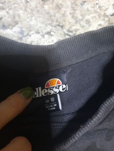 ellesse leopard print sweater