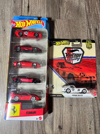 Ferrari Set hot wheels