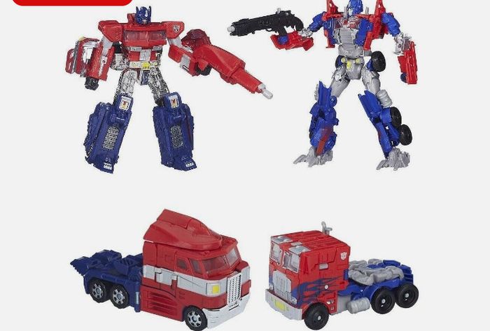 Transformers Optimus Prime Evolution Pack