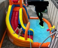 water slide