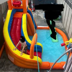 water slide