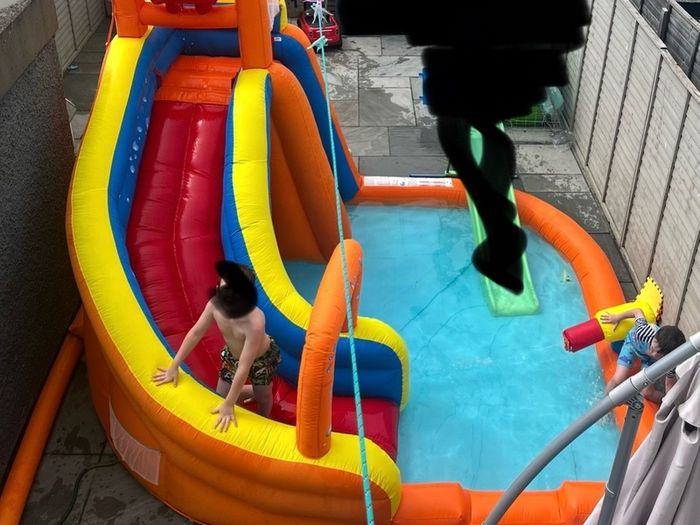 water slide