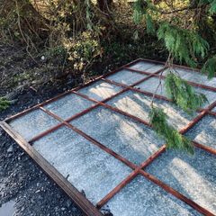 Steel door for shed