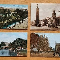 4 Old Dublin Postcards