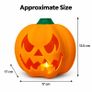 Halloween Pumpkin Lantern - LED Jack O Lantern - Reusable Pumpkin - 3D Image 3