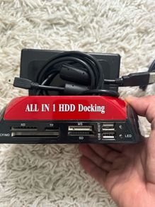 USB 2.0 SATA 2.5"/3.5" HDD Hard Drive Docking Station Card Reader IDE SATA HUB