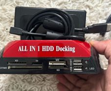USB 2.0 SATA 2.5"/3.5" HDD Hard Drive Docking Station Card Reader IDE SATA HUB