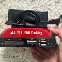 USB 2.0 SATA 2.5"/3.5" HDD Hard Drive Docking Station Card Reader IDE SATA HUB
