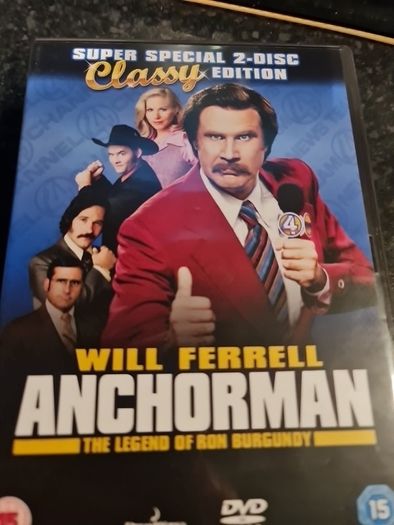 Anchorman 1&2 DVD