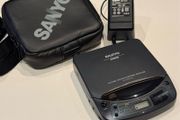 Sanyo CDP-45A Portable Compact Disc Player Bundle