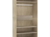Wardrobe Sonoma Oak 100x50x200 cm Chipboard