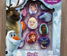 Disney Frozen 2 Stuck on Stories Activity Book Set with Suction Toys & Game