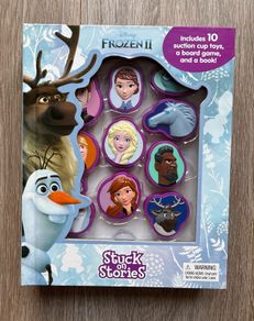 Disney Frozen 2 Stuck on Stories Activity Book Set with Suction Toys & Game
