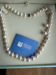 freshwater pearls & stud earring set