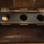 antique wooden inkwell stand, tub 3 Image 3
