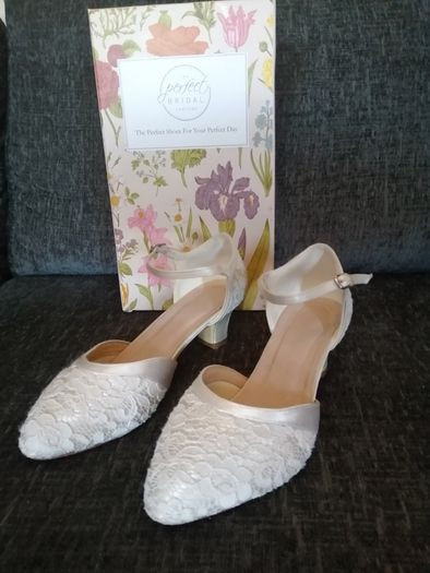 Ivory Wedding Shoes Perfect Bridal Size 4