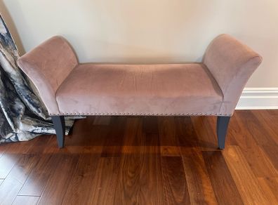 Pink Bed End/ Bench