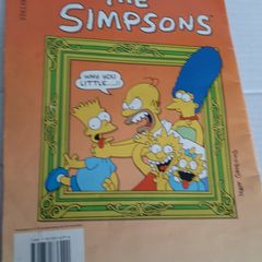 Simpsons collectable colouring book