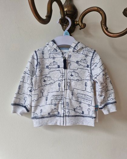 Baby boy zipped hoodie